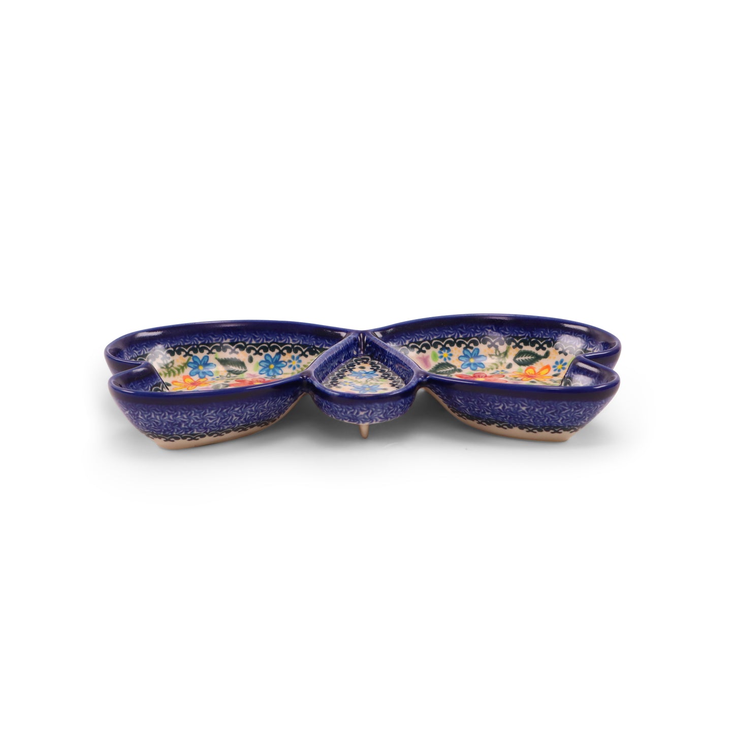 10"x5" Butterfly Tray. Pattern: Show Stopper