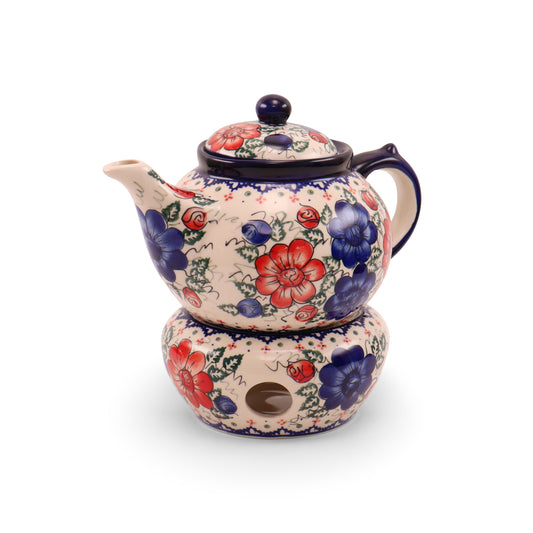 1.25L Teapot with Warmer. Pattern: U14