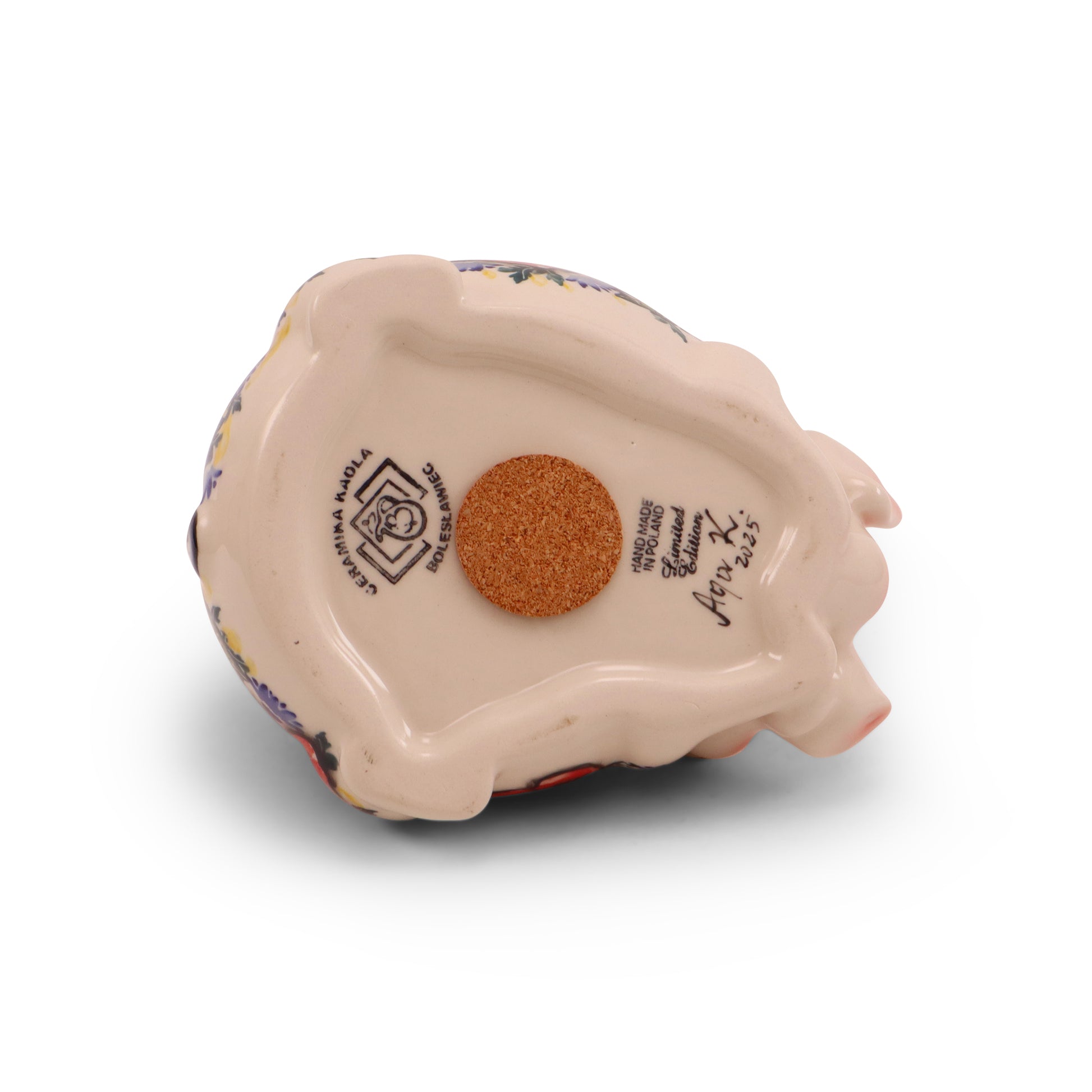 7"x5" Piggy Bank. Pattern: Rynek Passion