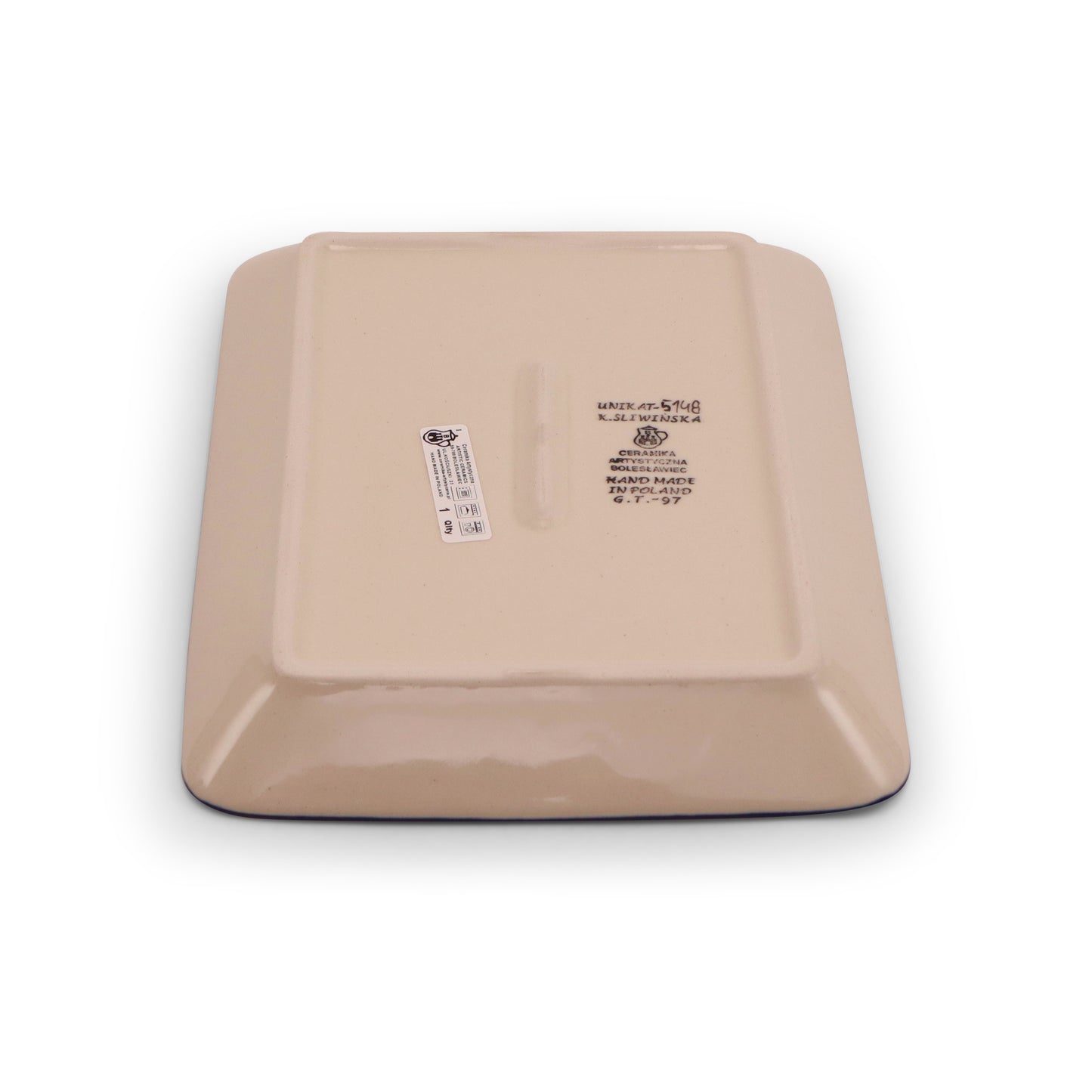 7"x9.5" Rectangular Tray Pattern: Summertime