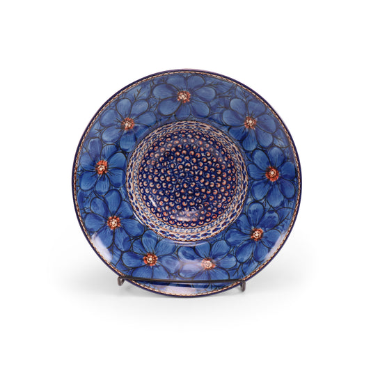 10" Deep Soup Plate. Pattern: Cobalt Chyla