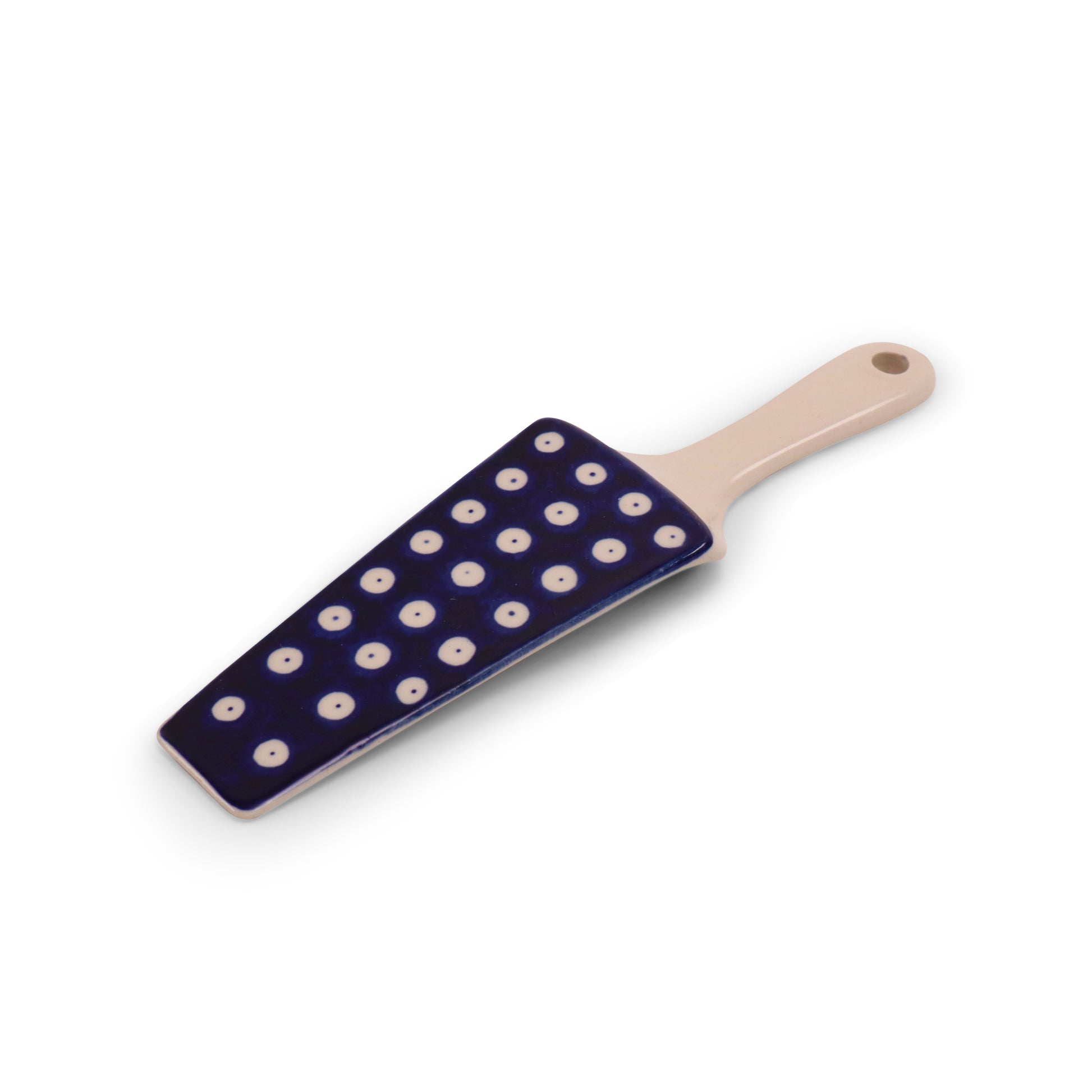 10"x3" Cake Server. Pattern: Owl Eye