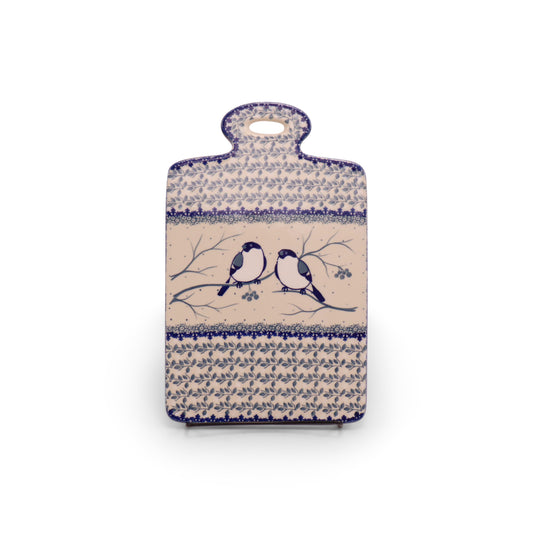 10"x7.5" Cutting Board. Pattern: Chilled Couple