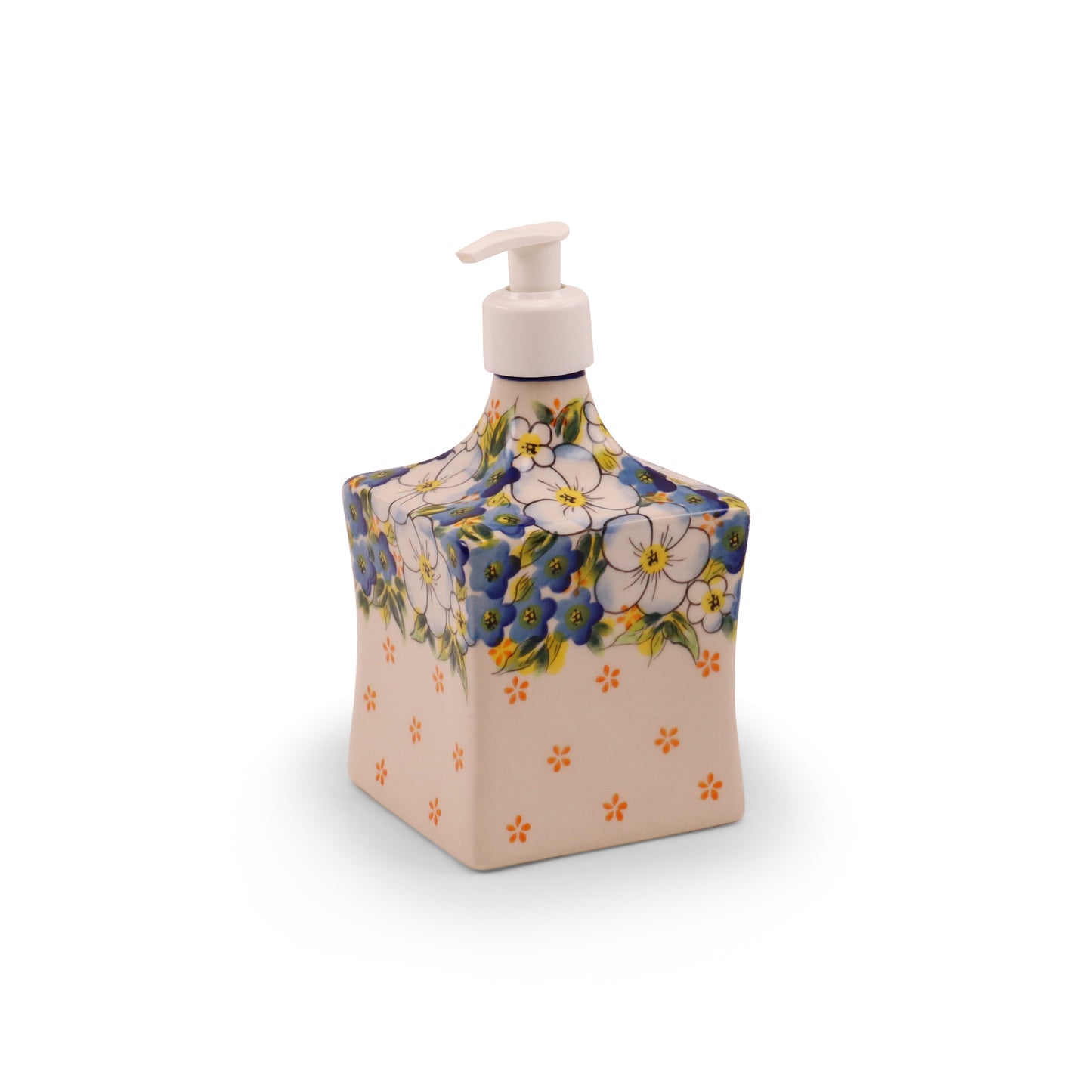 3.7"x3.7"x4" Soap Dispenser. Pattern: U88