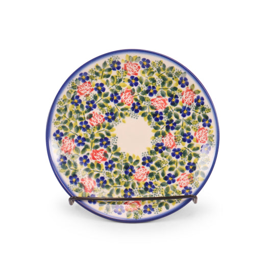 7.5" Dessert Plate. Pattern: Garden Plot