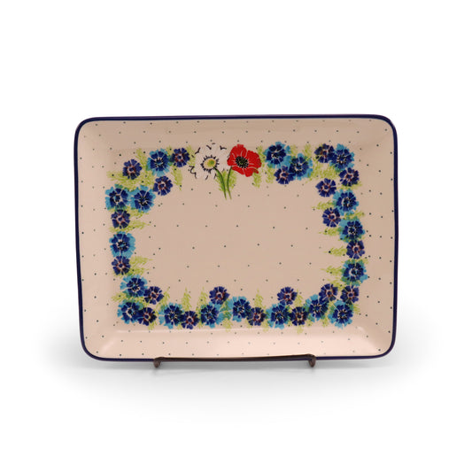 11"x 8.5" Sushi Tray. Pattern: May Day