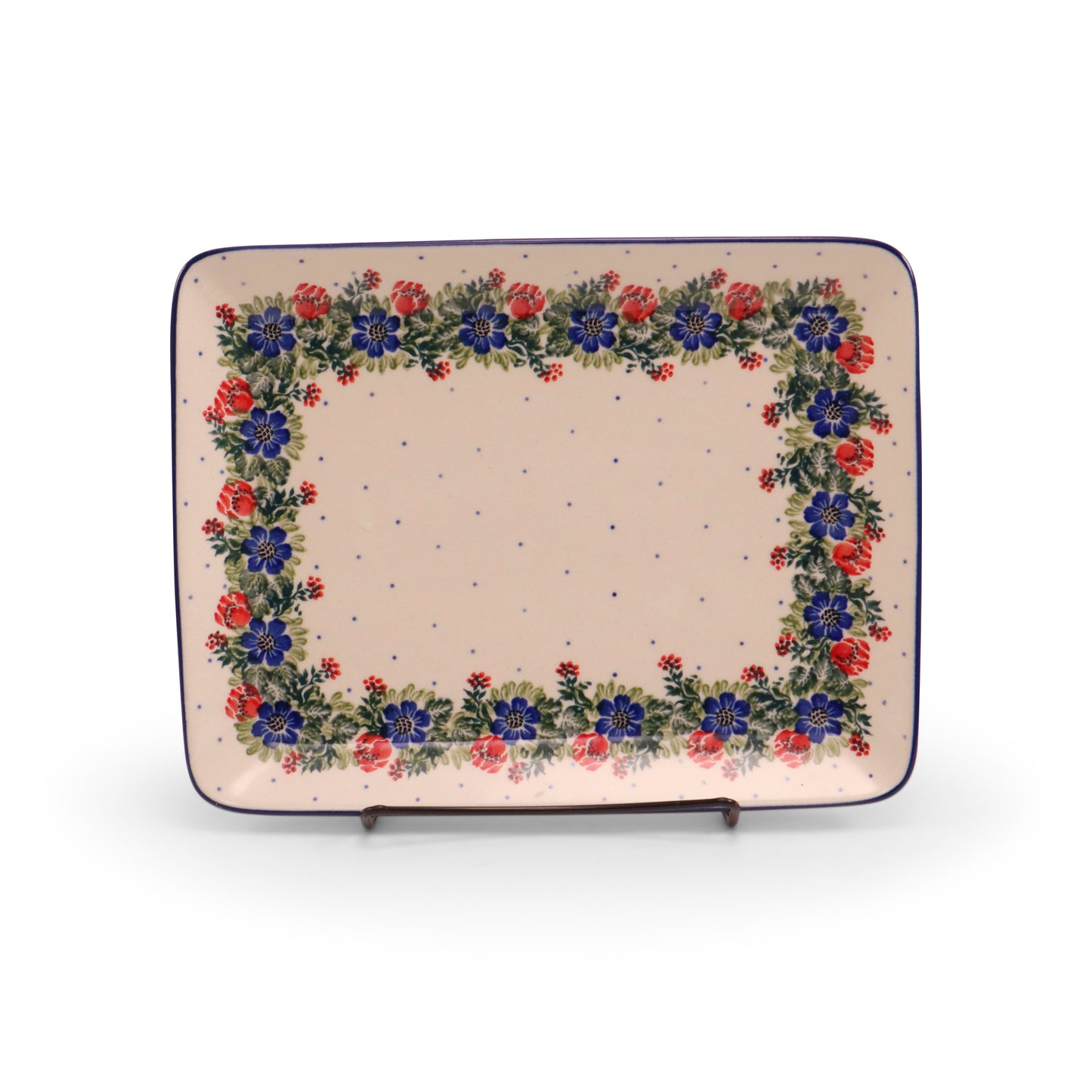 11"x 8.5" Sushi Tray. Pattern: Around the Clock