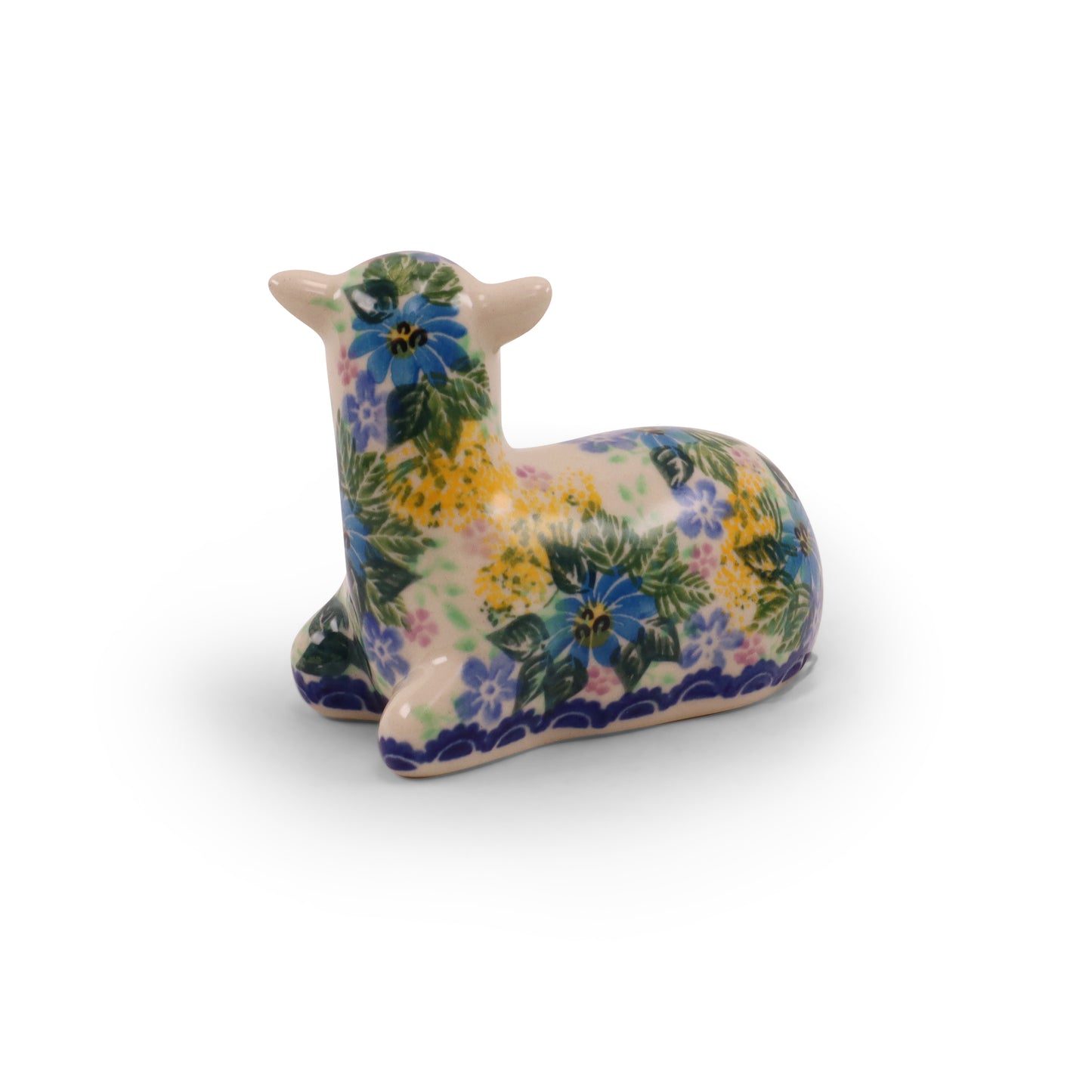 4"x4" Lamb Figurine. Pattern: BC