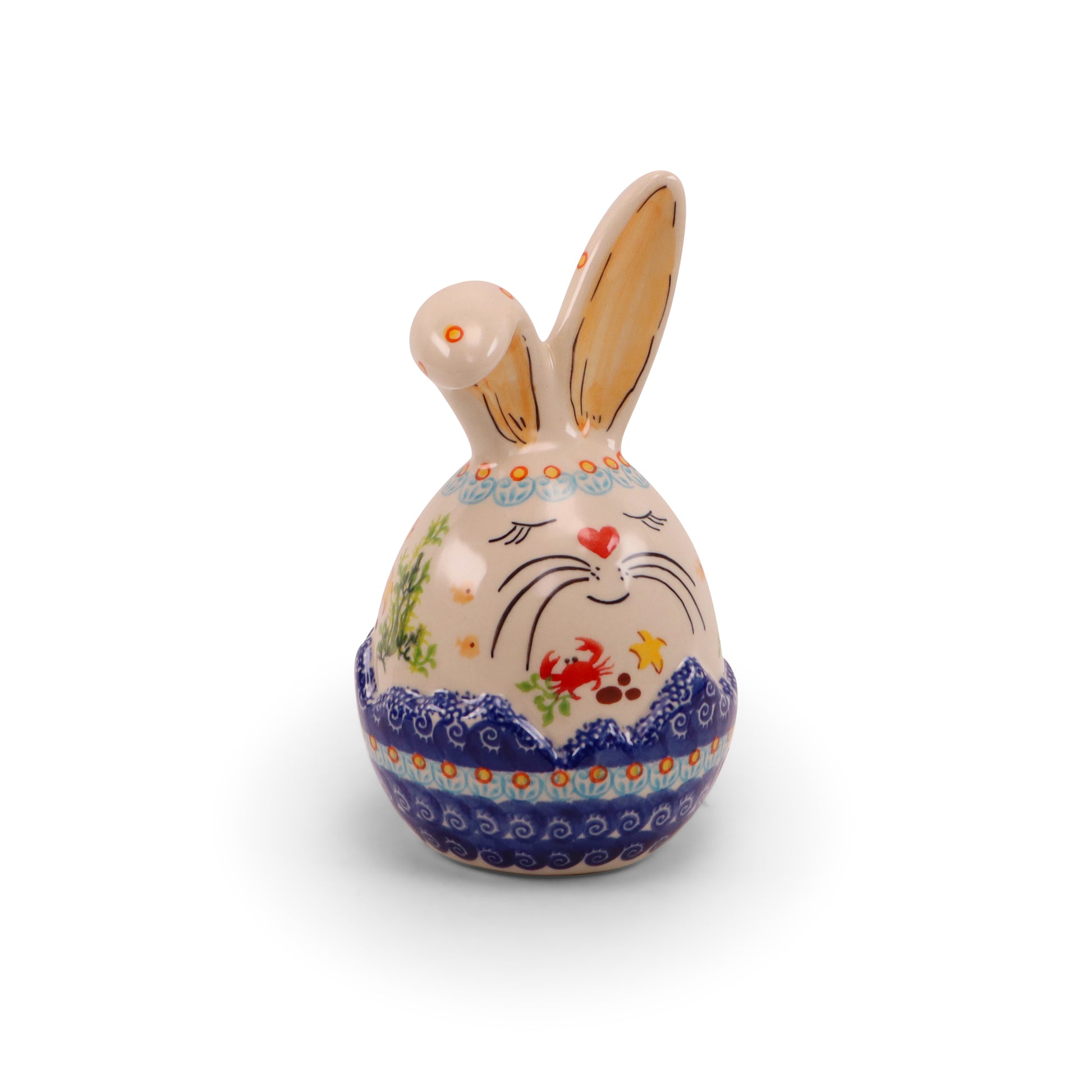 Bunny in the Egg Figurine. Pattern: #5