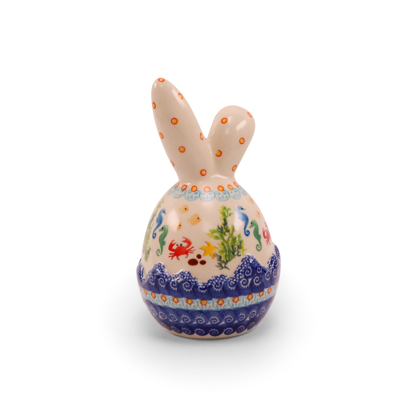 Bunny in the Egg Figurine. Pattern: #5