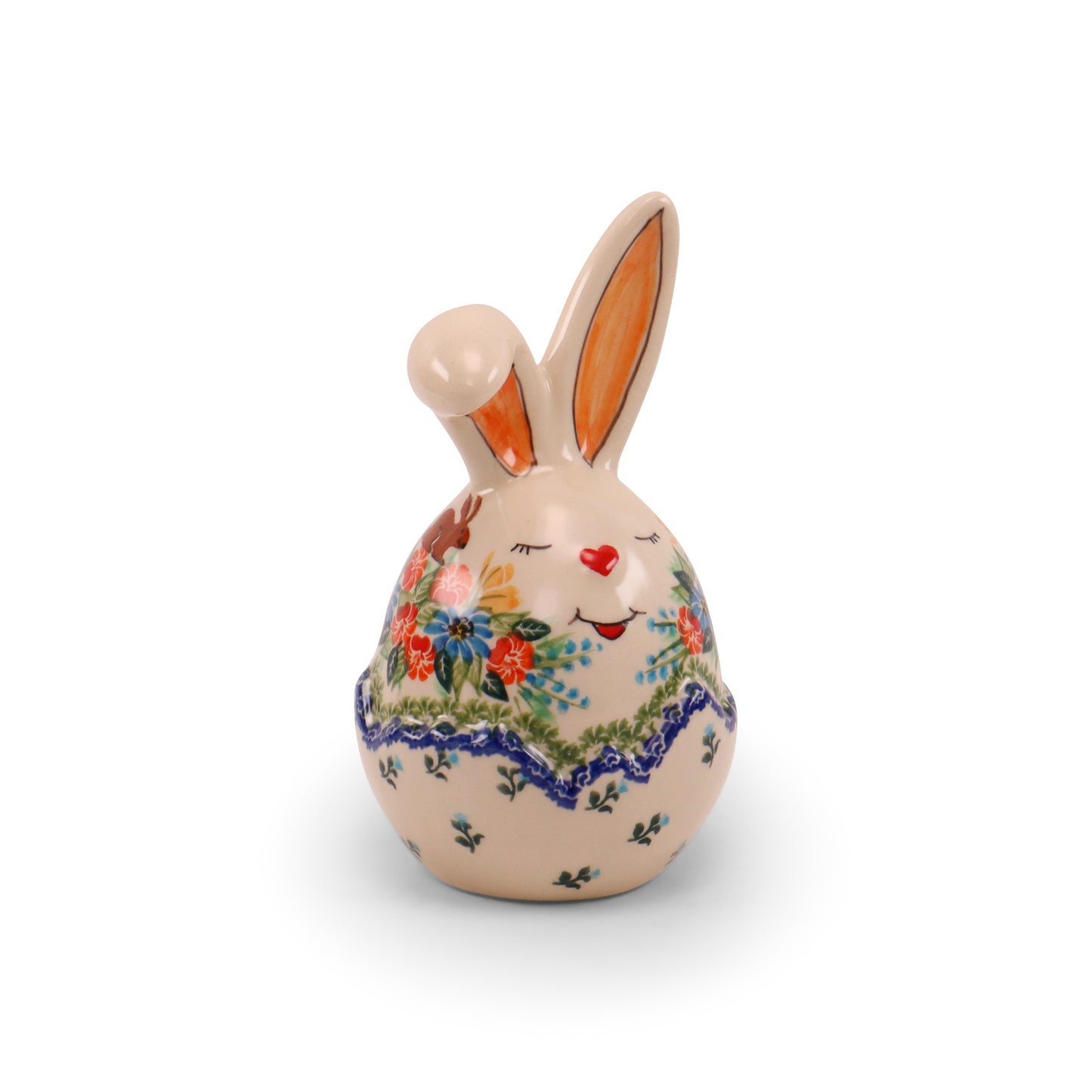 Bunny in the Egg Figurine. Pattern: #7