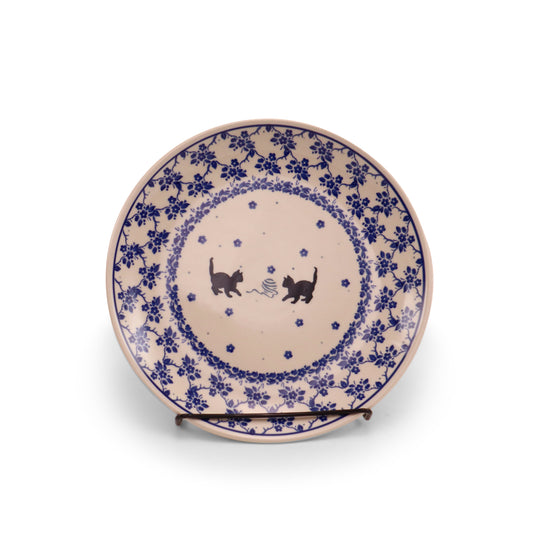 9.5" Dinner Plate Pattern: Play With Kitty