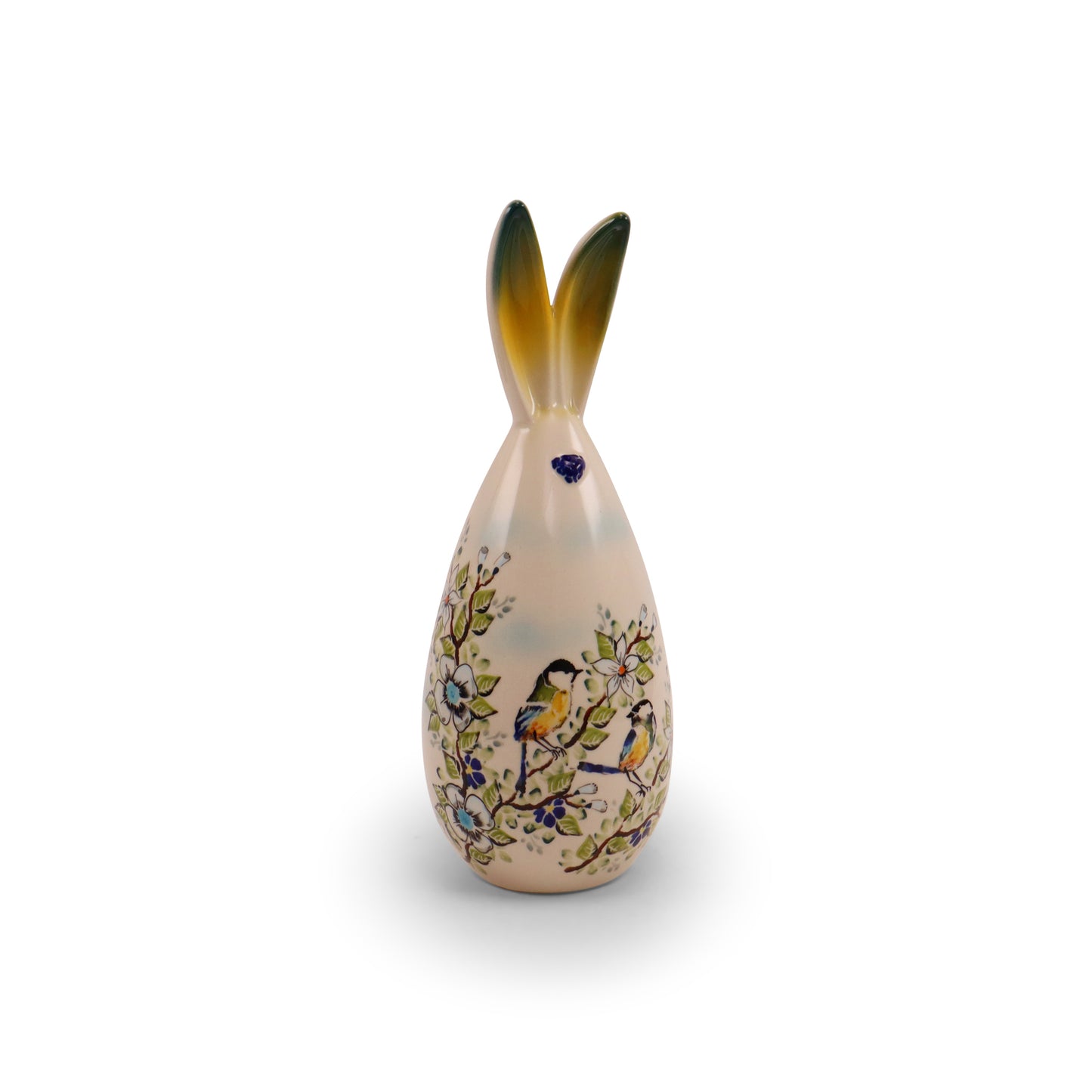 12" Large Bunny. Pattern: Birds of Apple Blossom