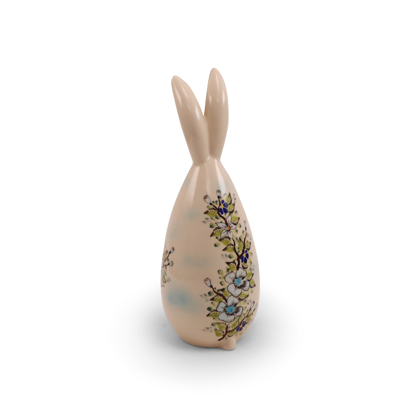 12" Large Bunny. Pattern: Birds of Apple Blossom