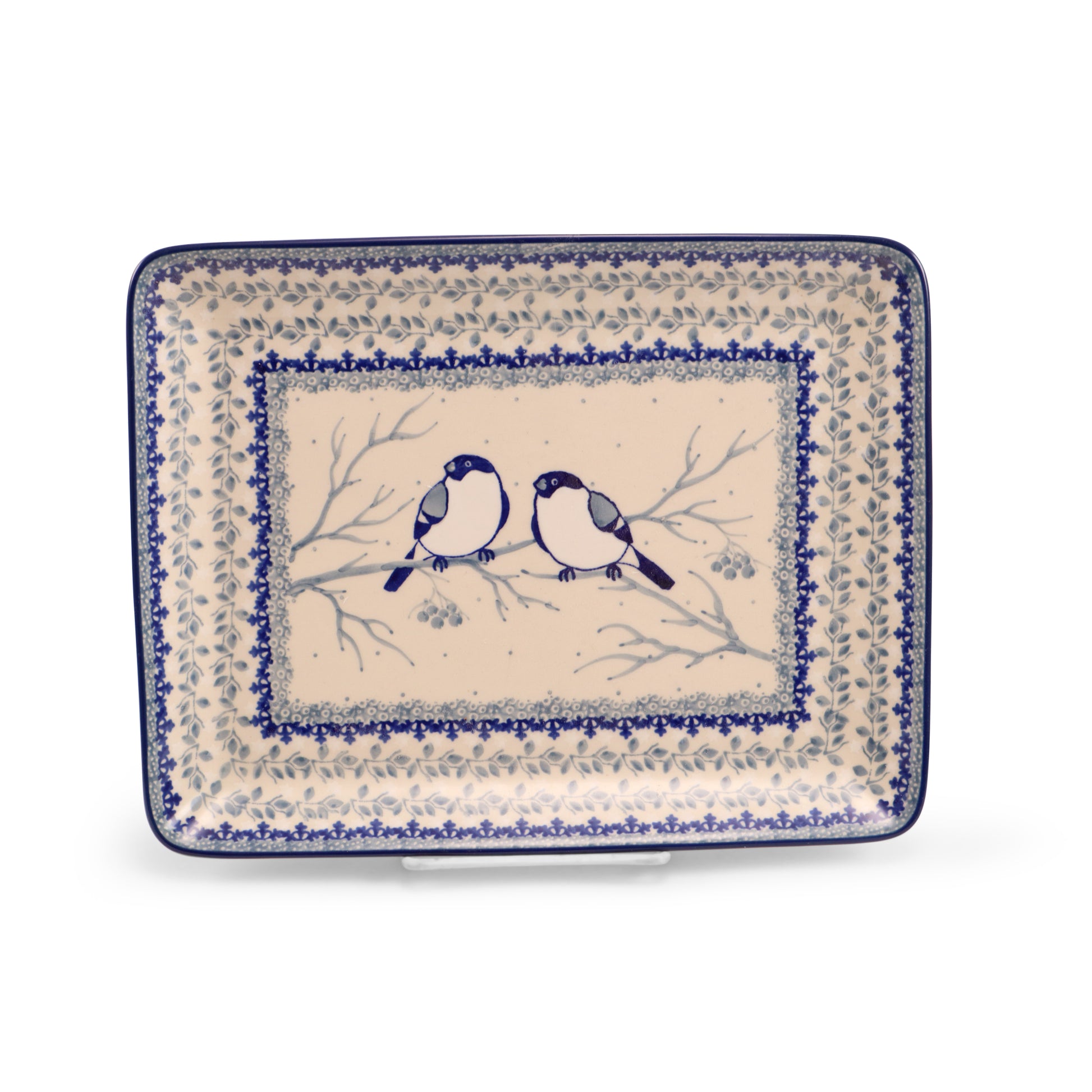 11"x8" Tray. Pattern: Chilled Couple