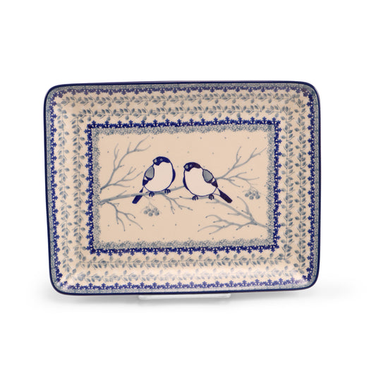 11"x8" Tray. Pattern: Chilled Couple