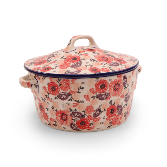 8"x4" Dutch Oven Pattern: Cherry Delight