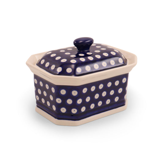 6.5"x5"x3.5 Octagonal Container Pattern: Owl Eye