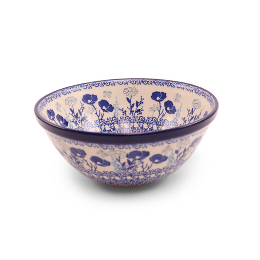 7.5"x3" Round Ridge Bowl .Pattern:Night Meadow