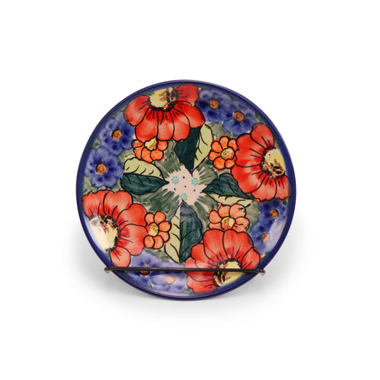7.5" Dessert  Plate. Pattern: Garden Grace