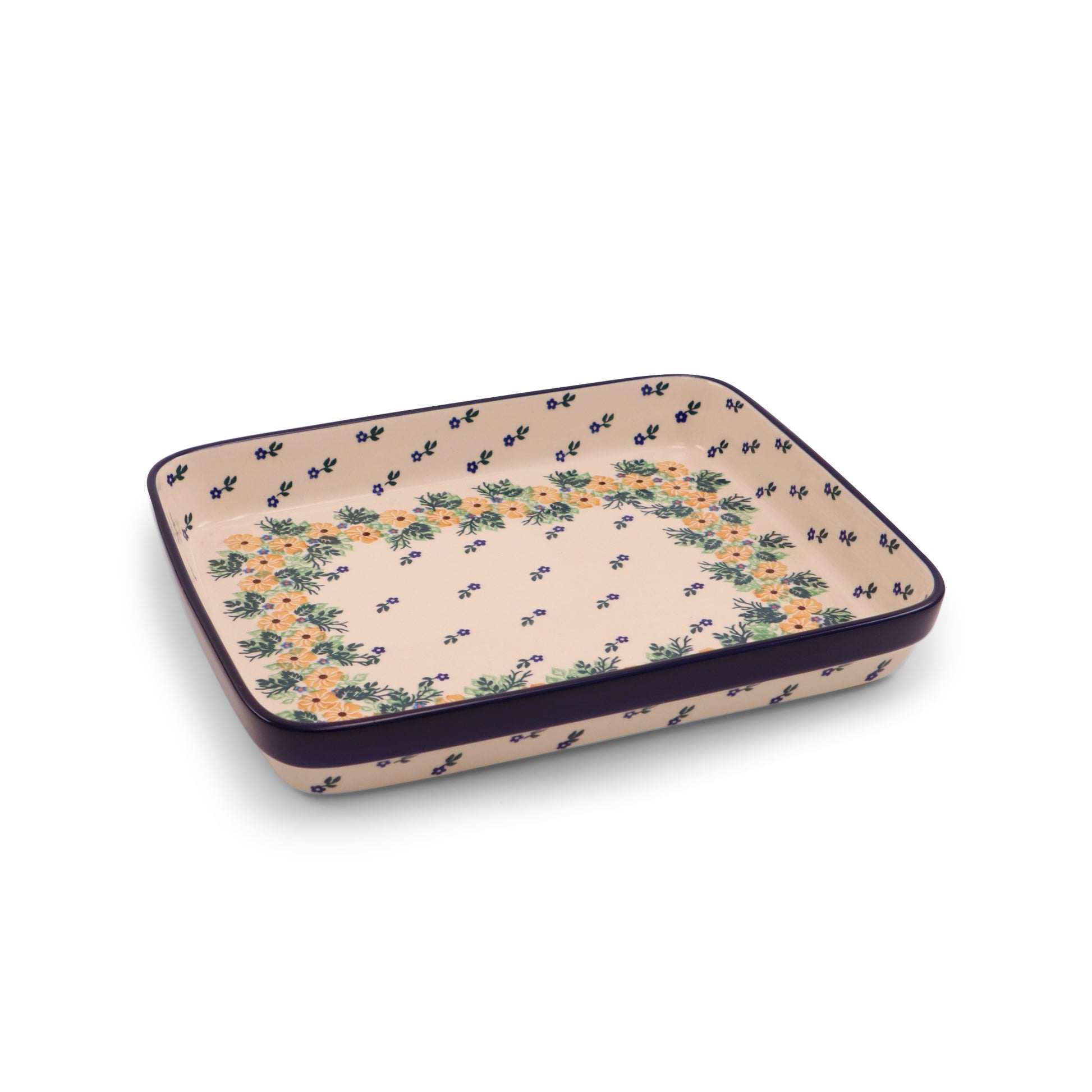 12"x10"x2" Shallow Baker Pattern: Sunday Morning