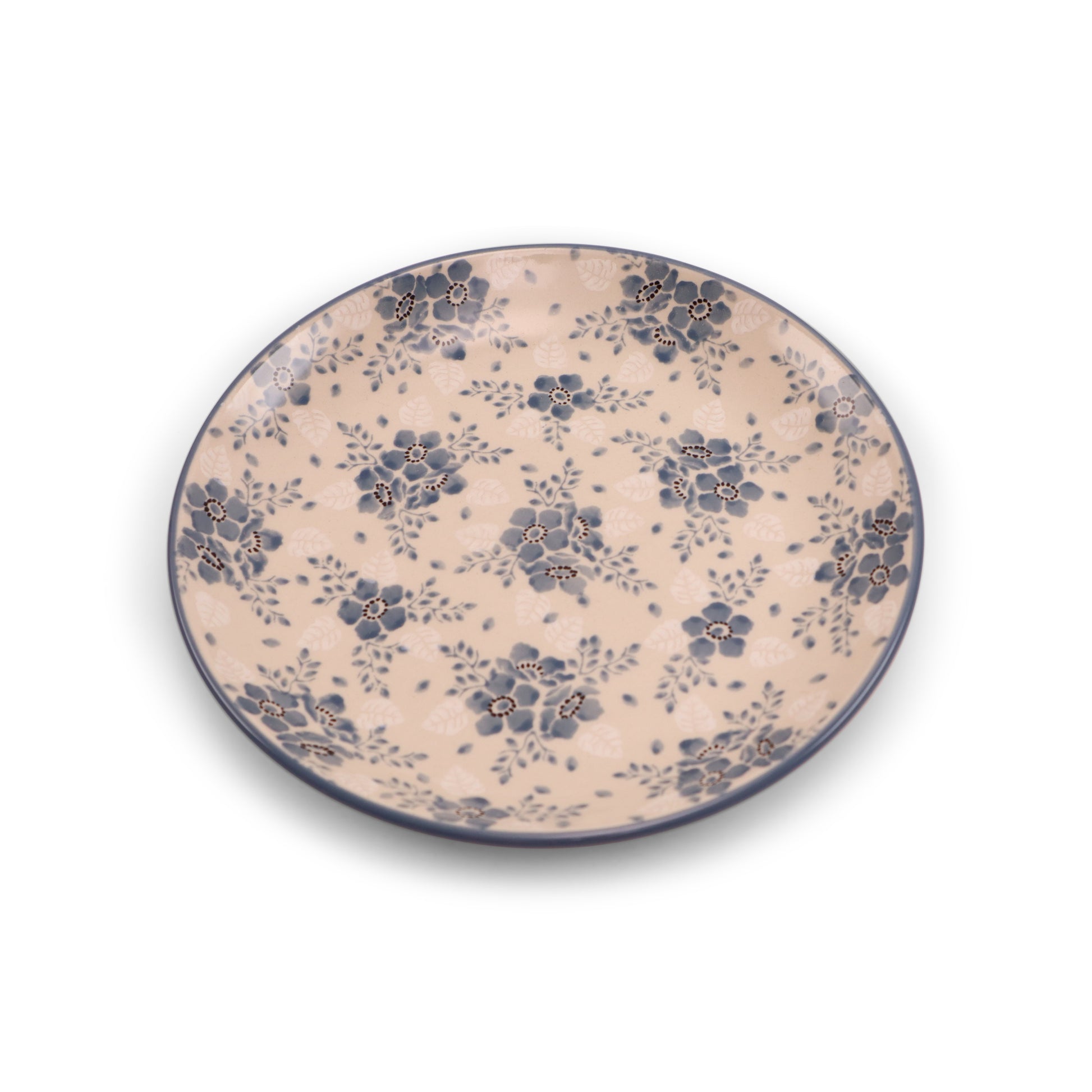 8" Dessert Plate .Pattern:Heather Blue