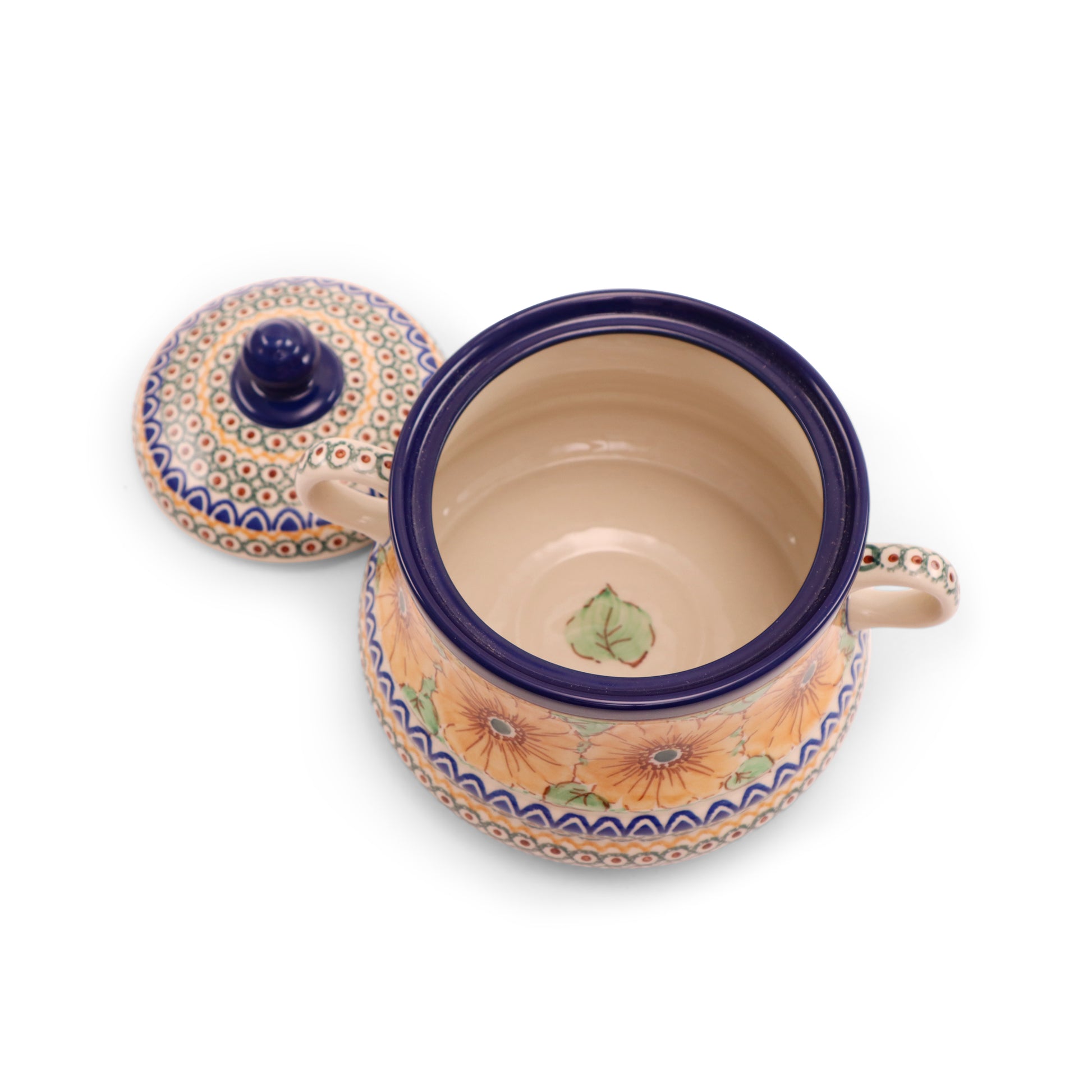7"x5" Cabbage Pot .Pattern:Comfort Zone