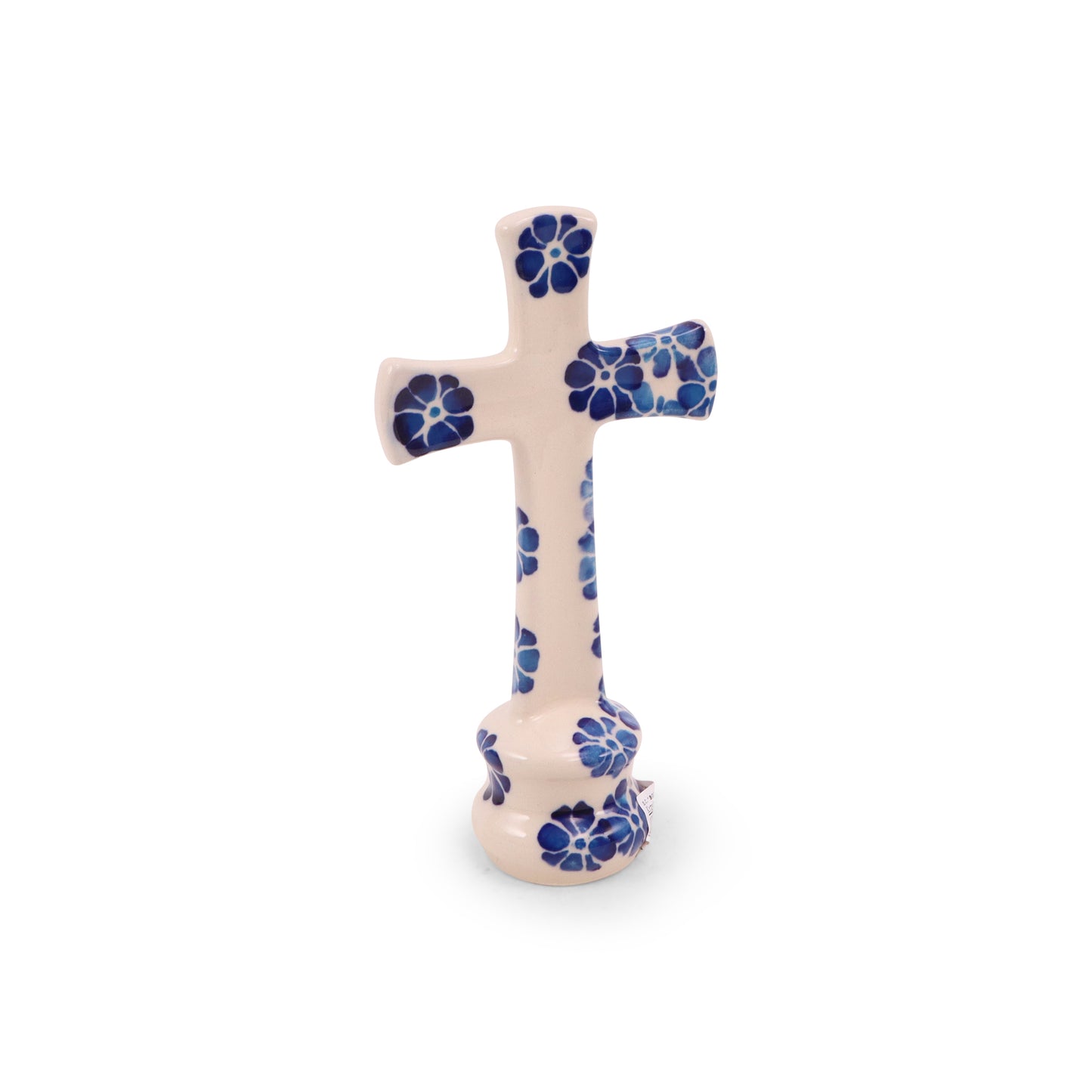 4"x7" Cross Figurine. Pattern: Sweet Petunia