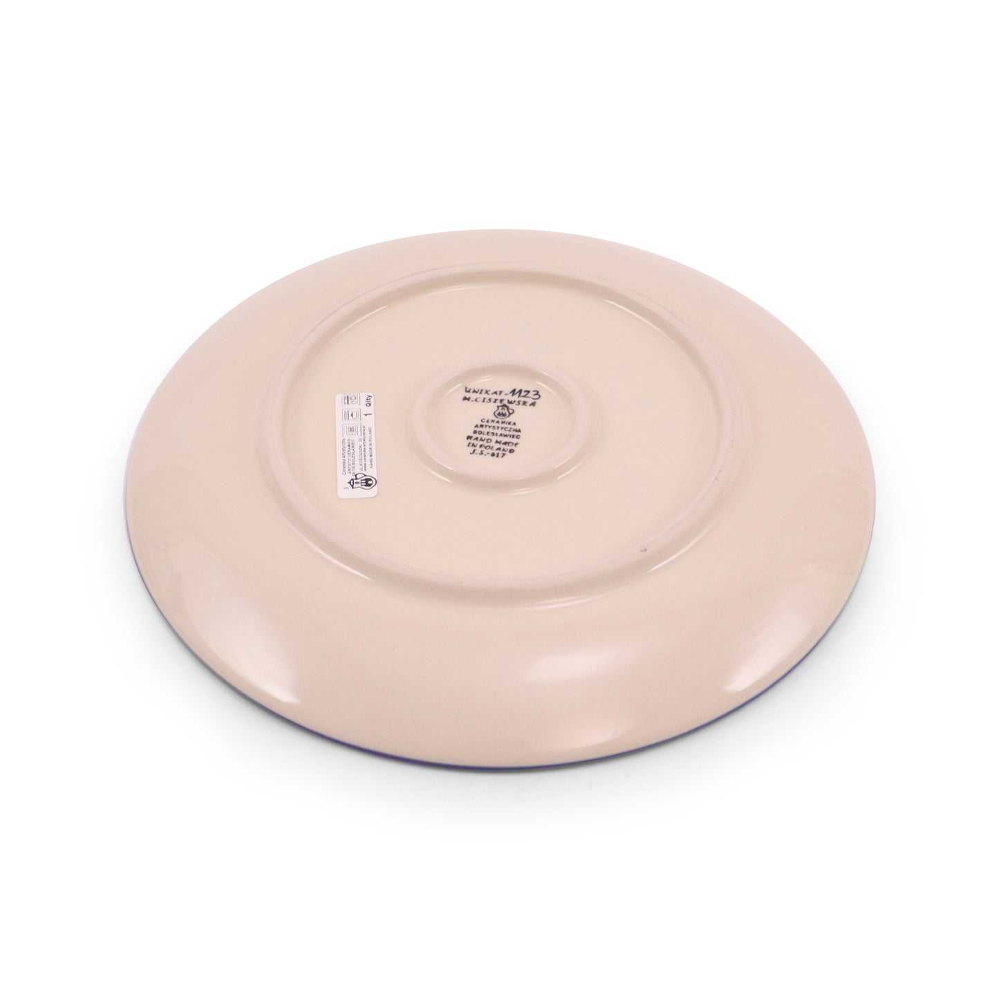 10" Dinner Plate. Pattern: 1123