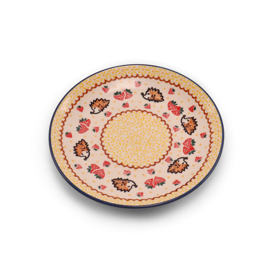 7.5" Dessert Plate. Pattern: Happy Hogs