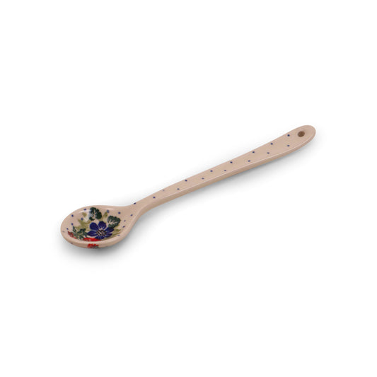 7" Latte Spoon. Pattern: Around the Clock
