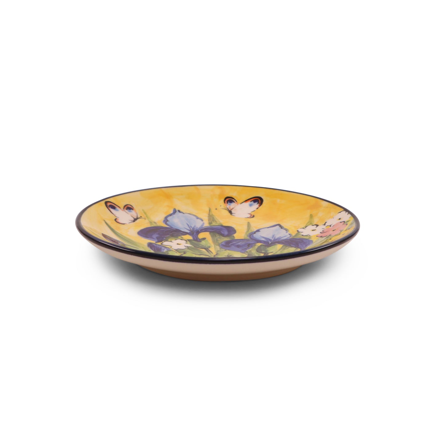 7.5" Dessert Plate. Pattern: Golden Hour