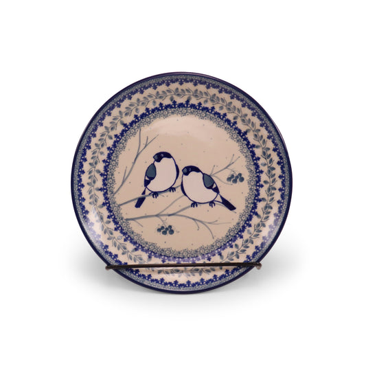 8" Dessert Plate. Pattern: Chilled Couple