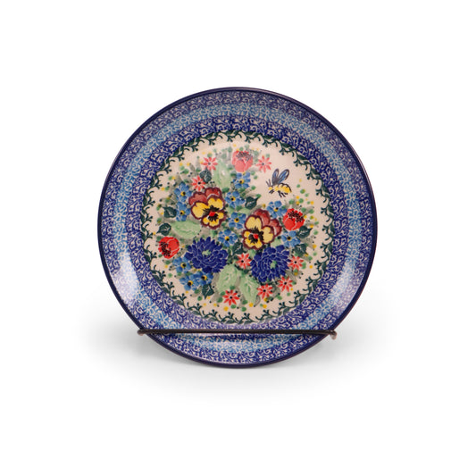 8" Dessert Plate. Pattern: Bee Friendly