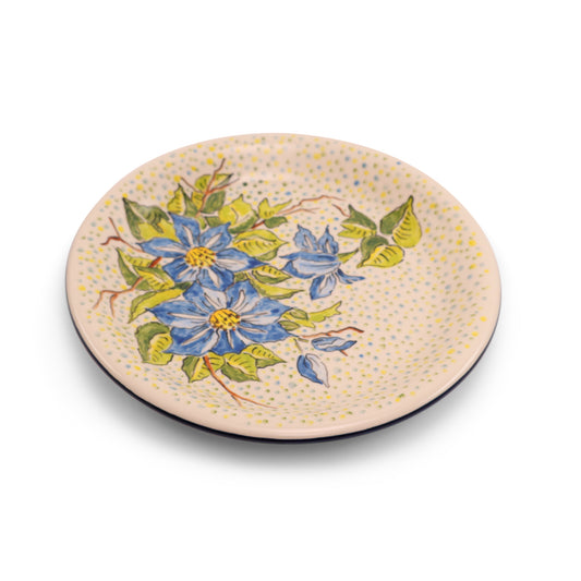 10" Dinner Plate .Pattern:Clematis