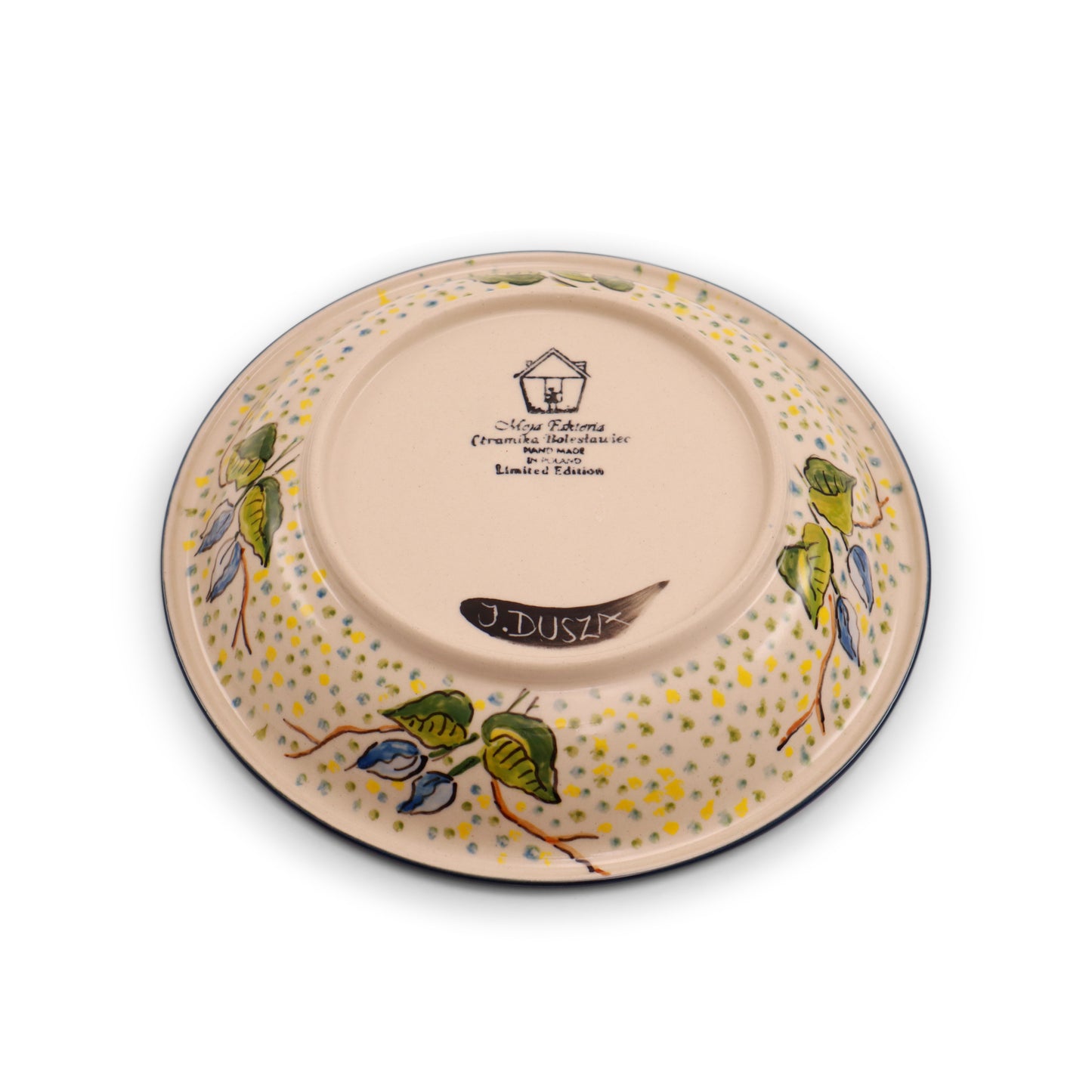 9" Soup Plate .Pattern:Clematis