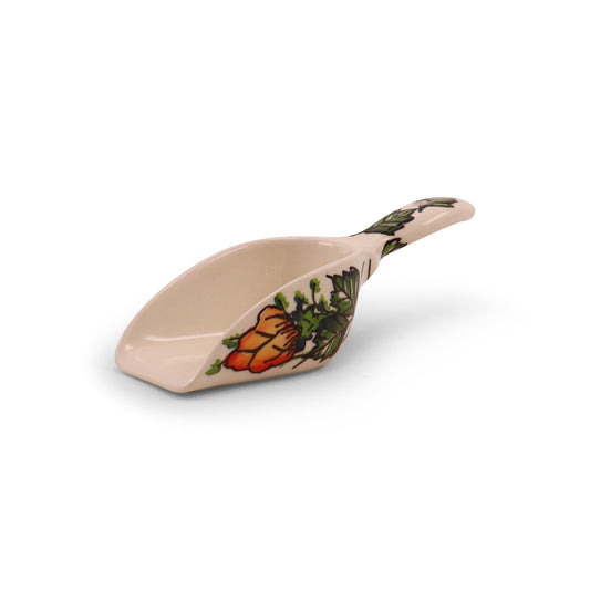 2.5"x2"x5" Scoop. Pattern: Floral Flame