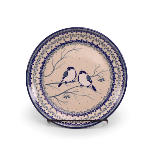 9" Breakfast Plate . Pattern: Chilled Couple