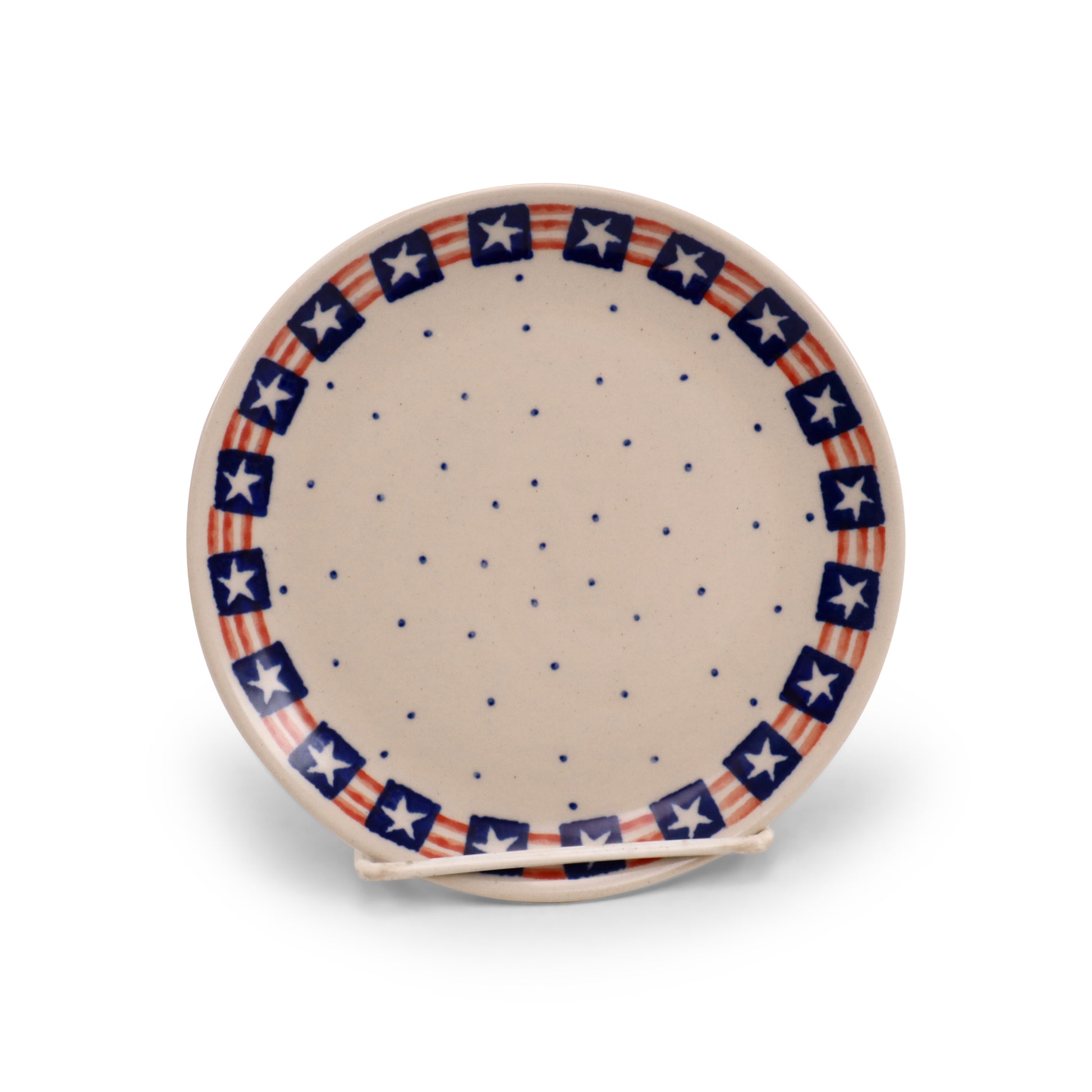 6.25" Bread Plate .Pattern: Americana