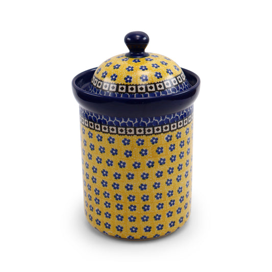 7"x6" Container .Pattern: Sunburst