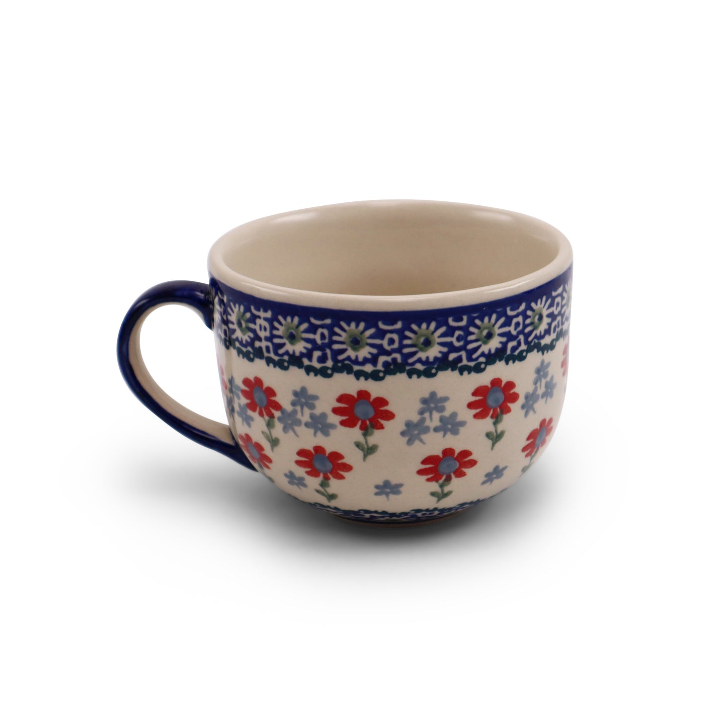 16oz Cappucino Mug 2Q .Pattern: American Meadow