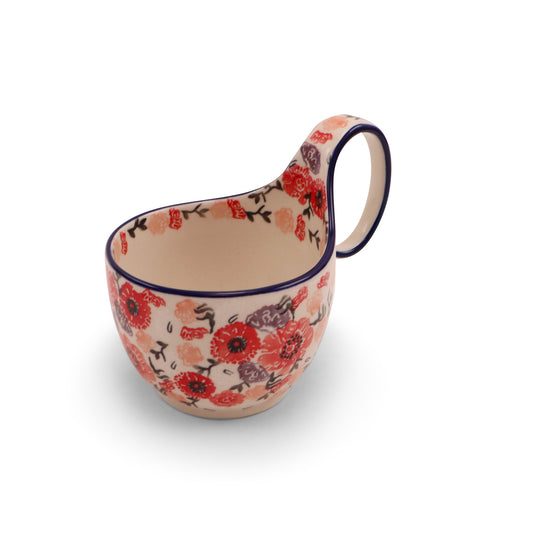 16oz Loop Bowl Pattern: Cherry Delight