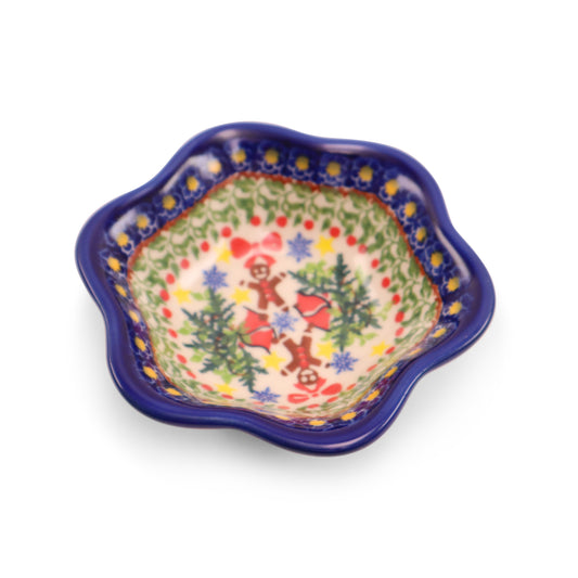 5" Wavy Dipping Bowl .Pattern:Candyland