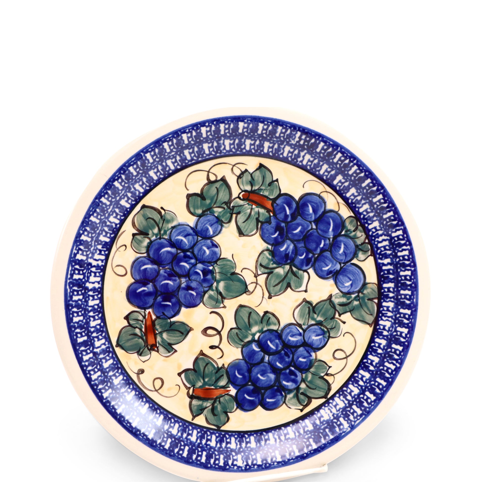 11" Plate .Pattern: Vineyard