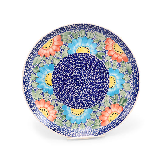 11" Plate 2Q .Pattern: Cosmo