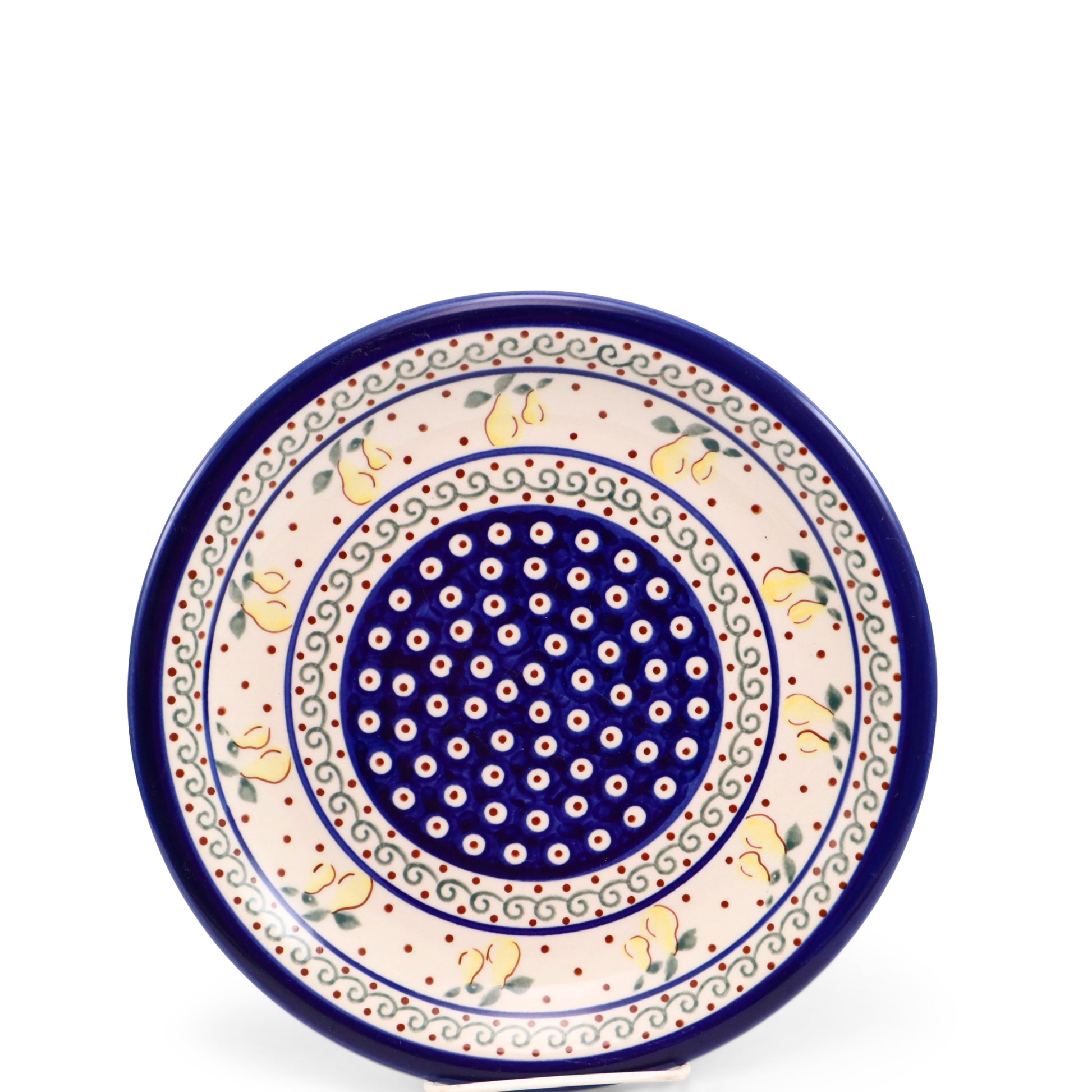 11" Plate .Pattern: Pear Me Up