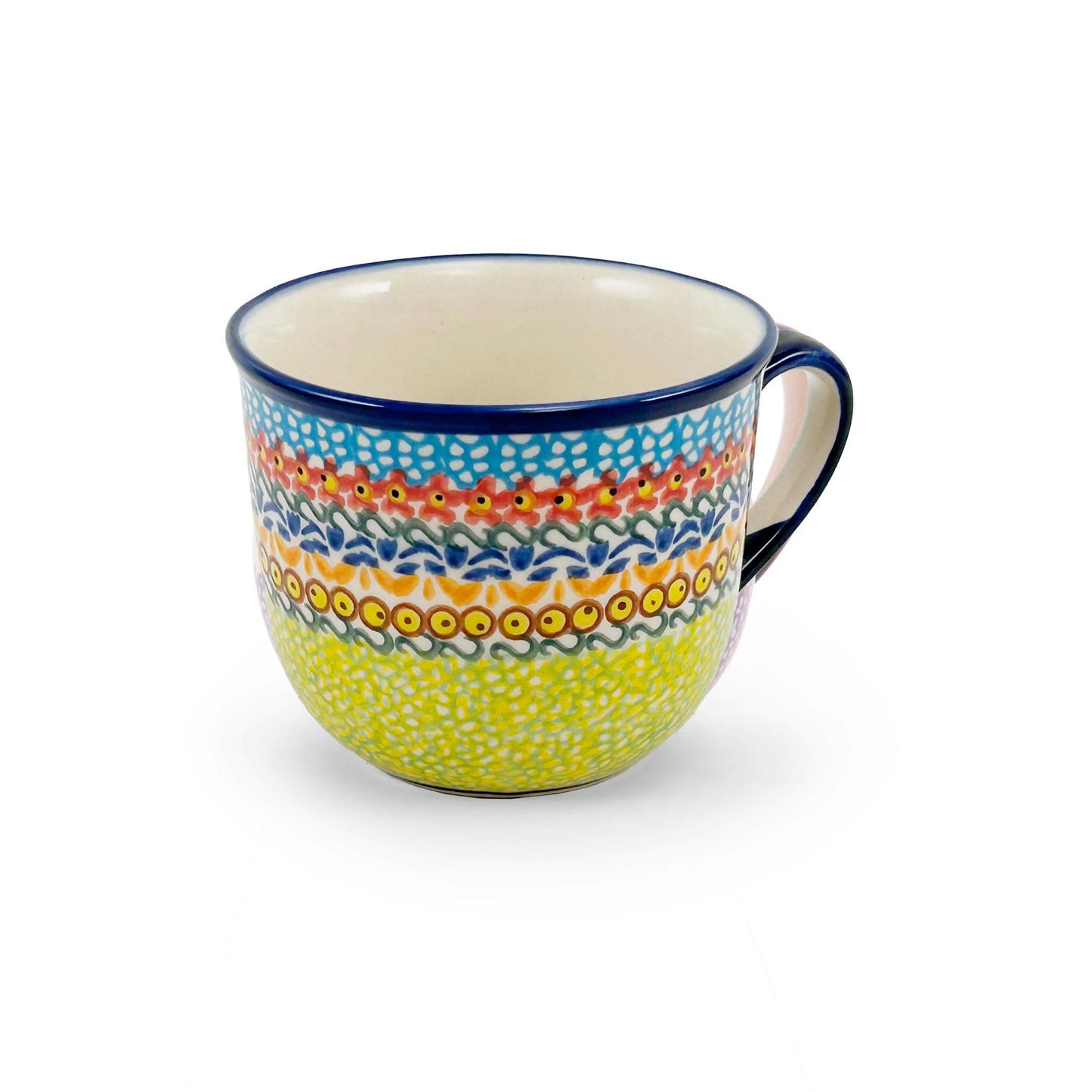 8oz Wide Mug 2Q. Pattern: B56