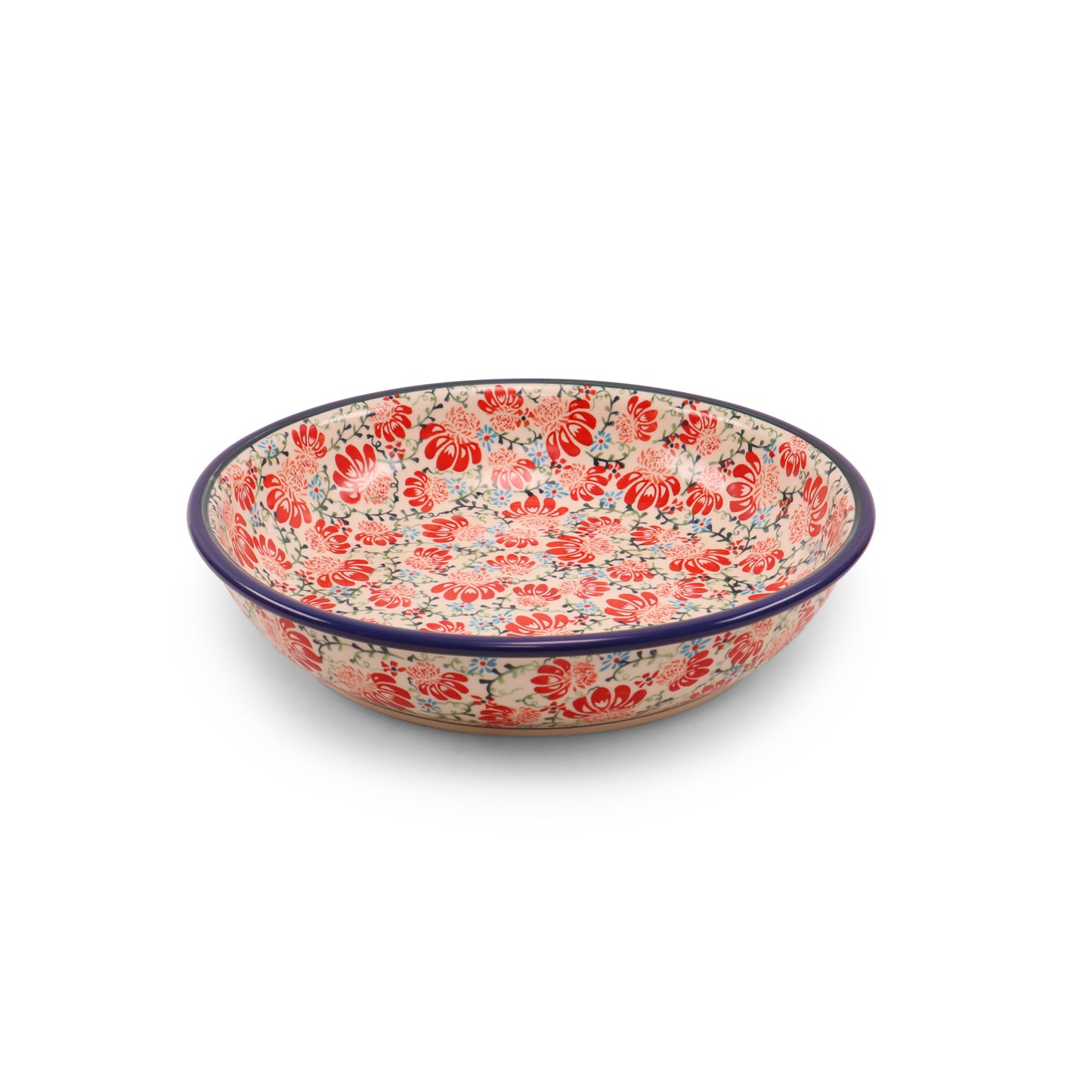 2.2L XL Shallow Bowl. Pattern: Flower Parade