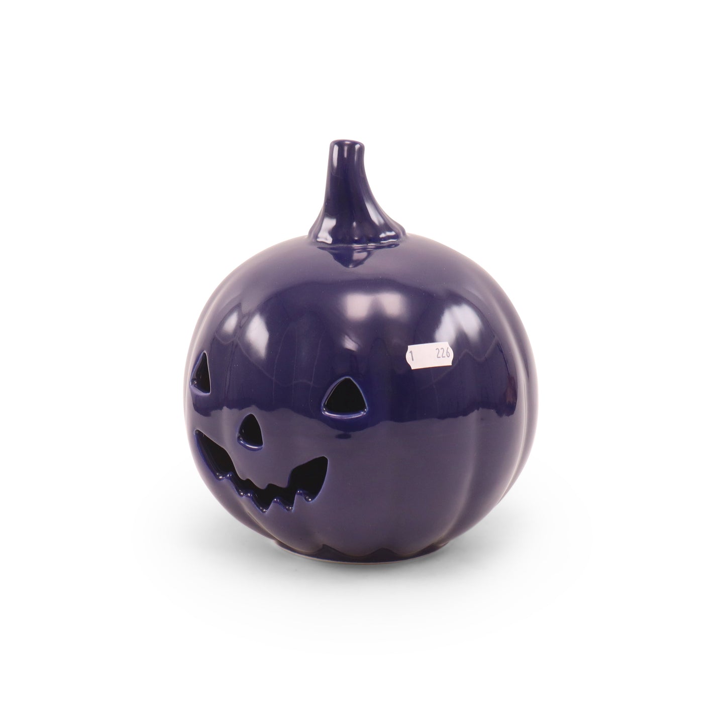 Pumpkin Lantern. Pattern: Cool Cobalt