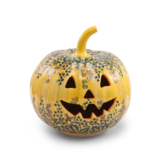 11"x10" Jack O Lantern .Pattern:Autumn